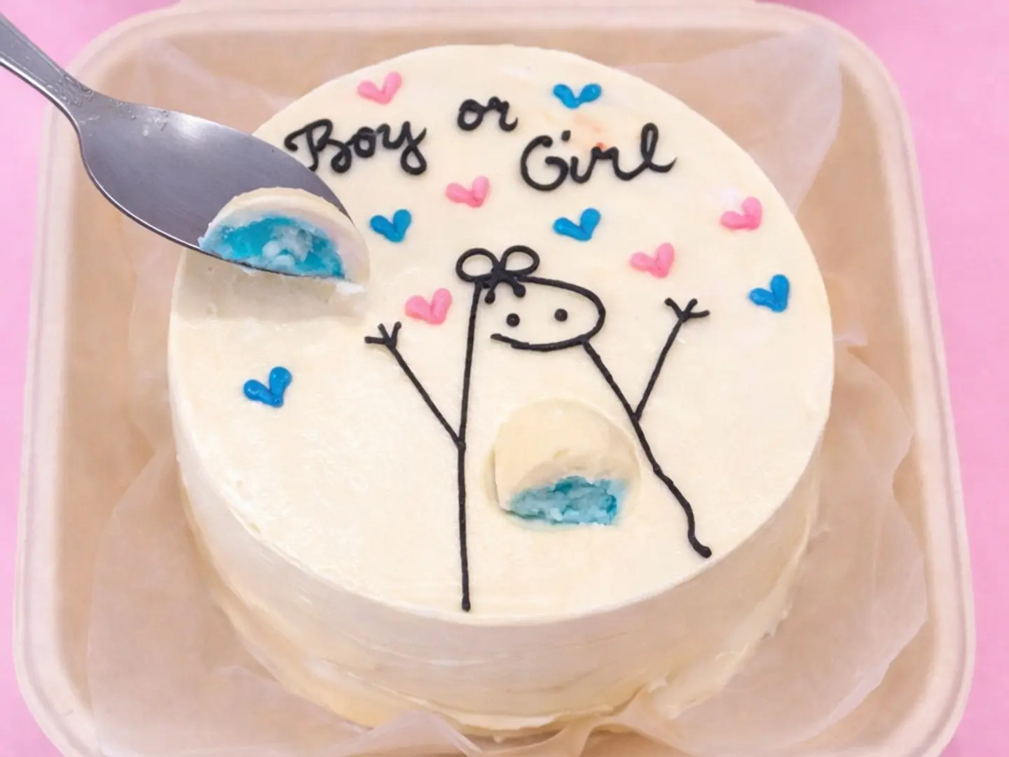 بينتو كيك حمل ولد