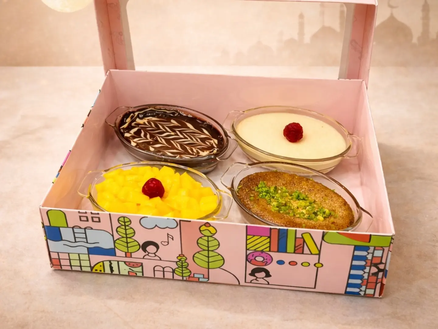 صندوق زبديات رمضان كبير