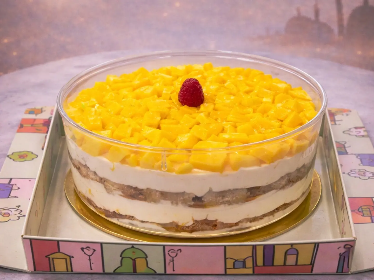 مانجو كنافة ترايفل