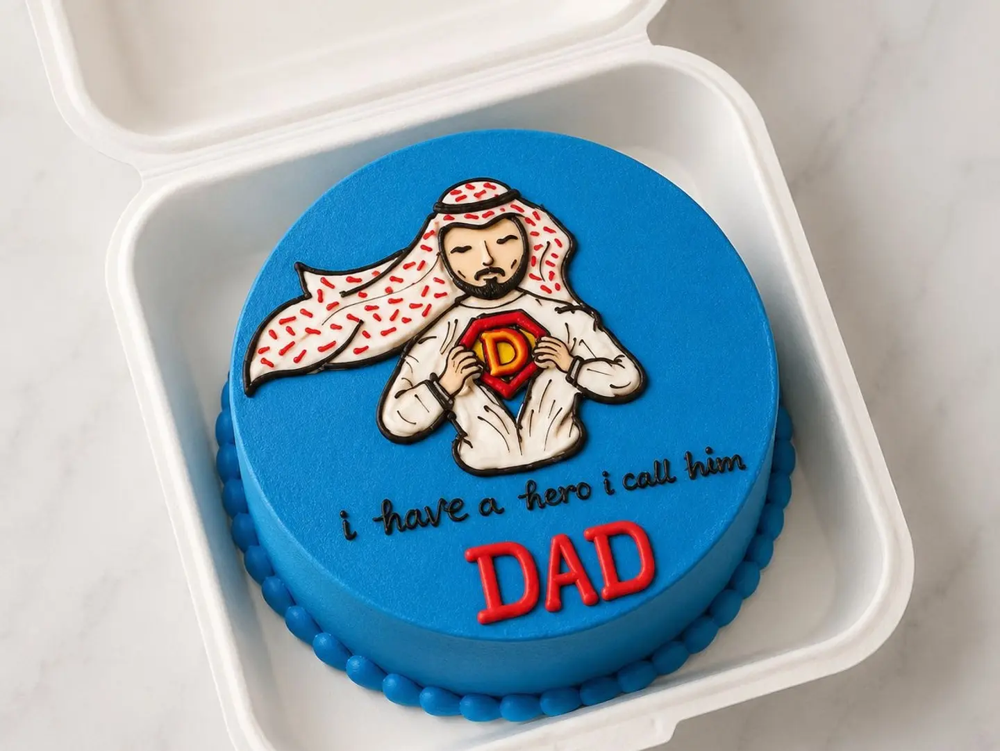 بينتو كيك عيد الأب البطل