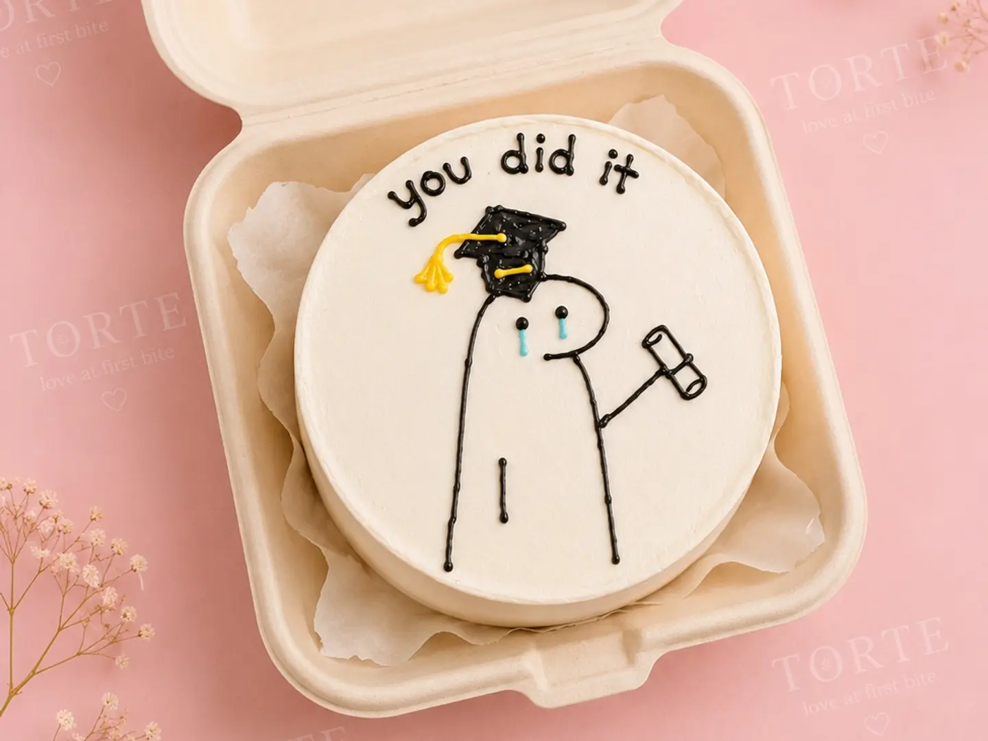 You Did It Bento Cake