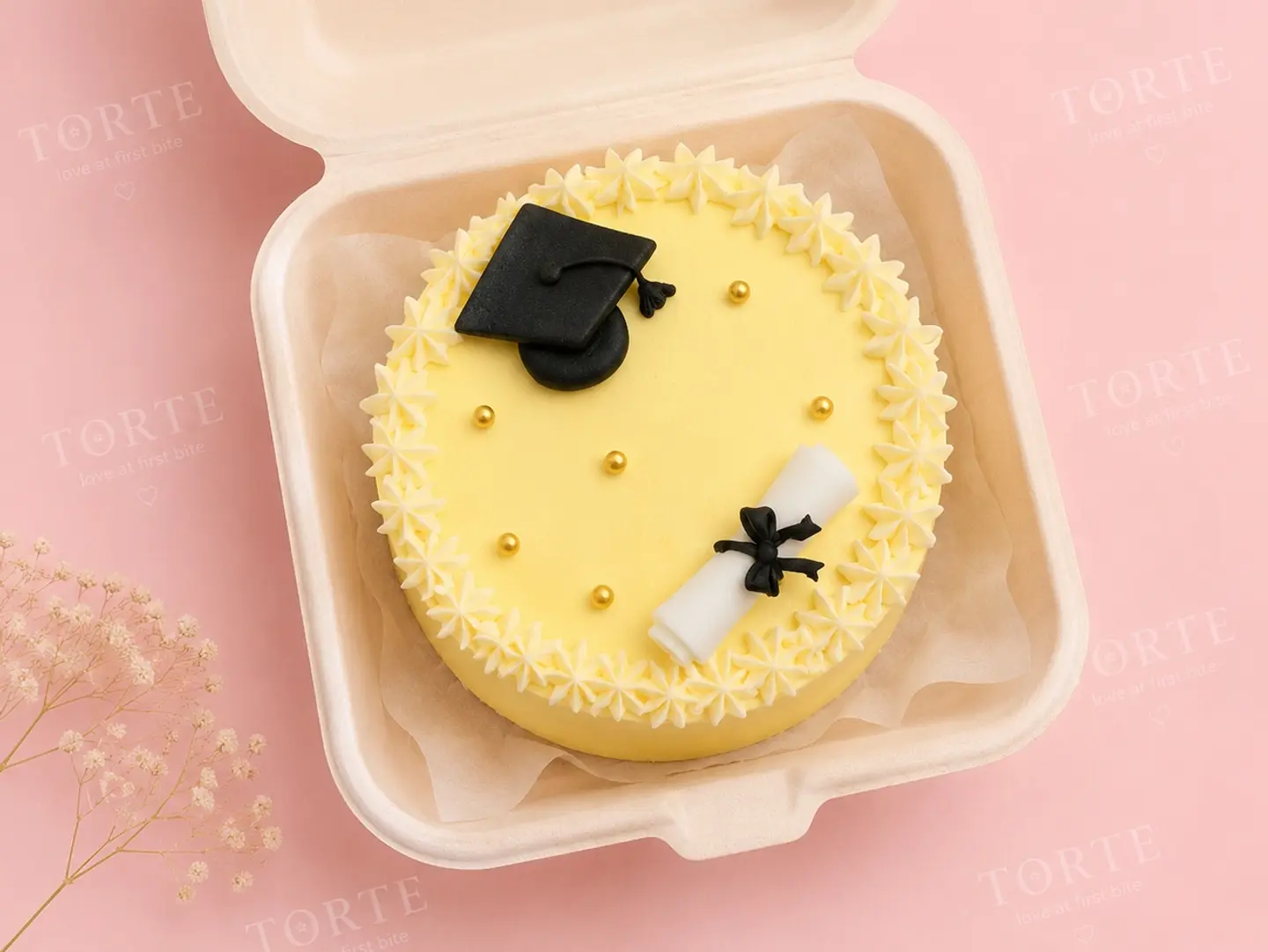 Graduation Celebration Bento Cake