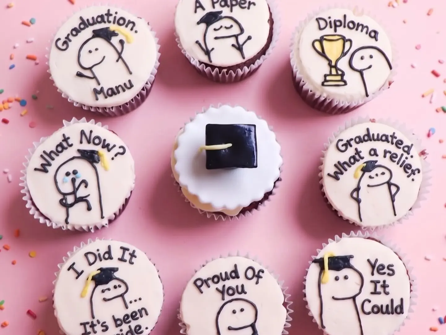 Messges Cupcakes