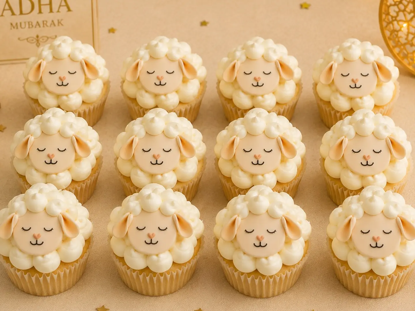 Eid Cup Cake Box
