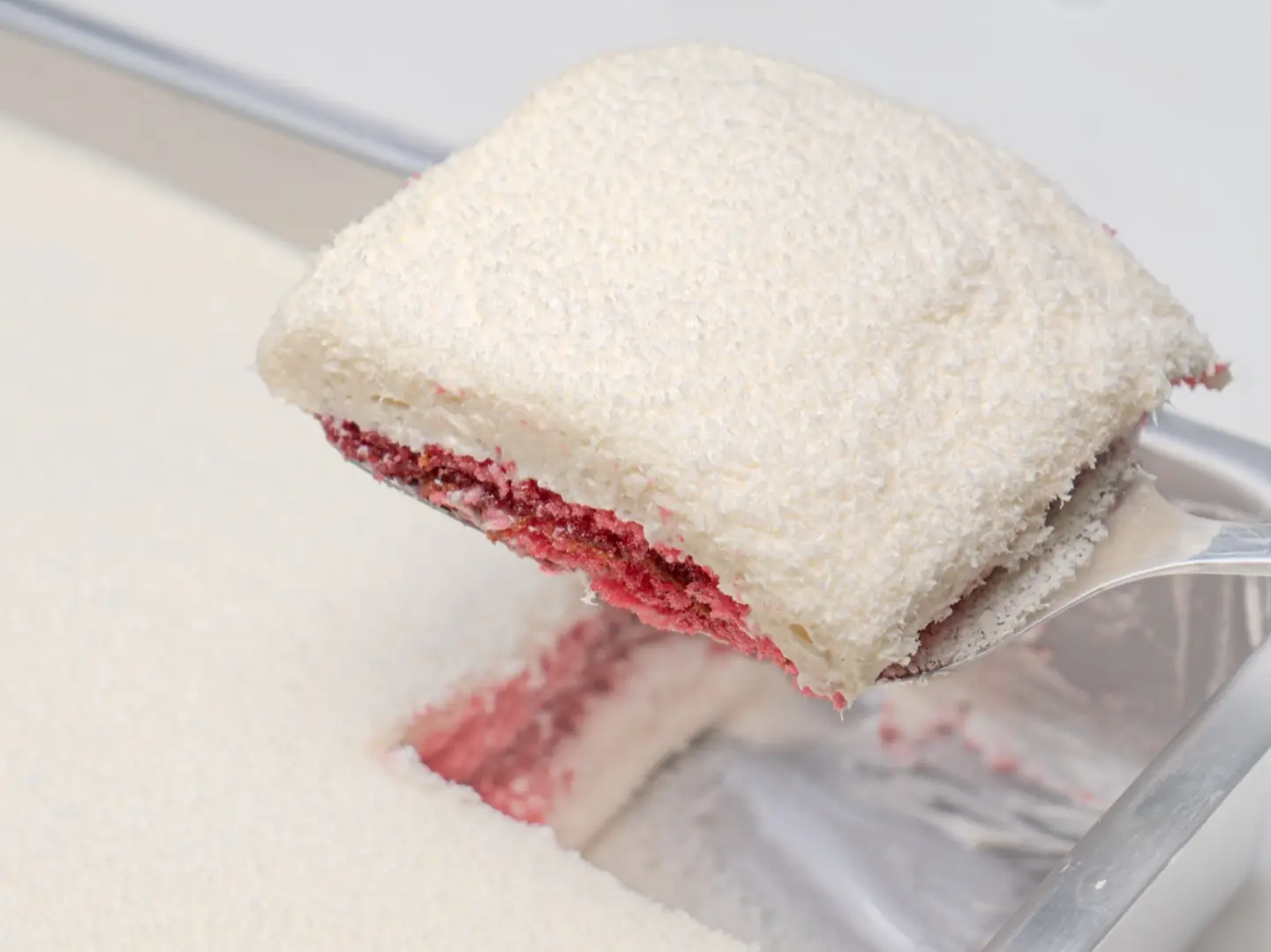 Coconut And Raspberry Cheesecake