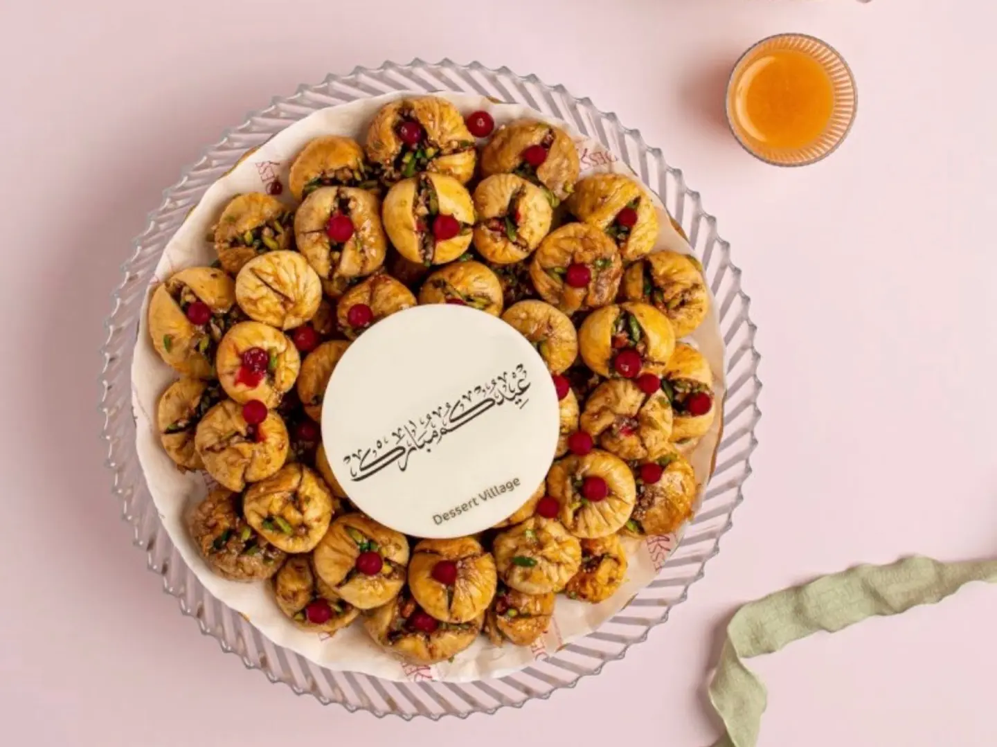 Eid Tray Fig Tray Stuffed With Nuts