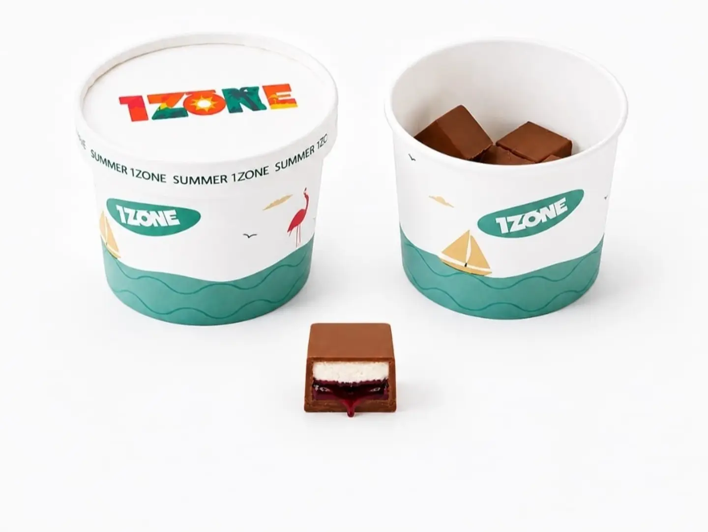 Cookie Bites Ice Cream   Berry