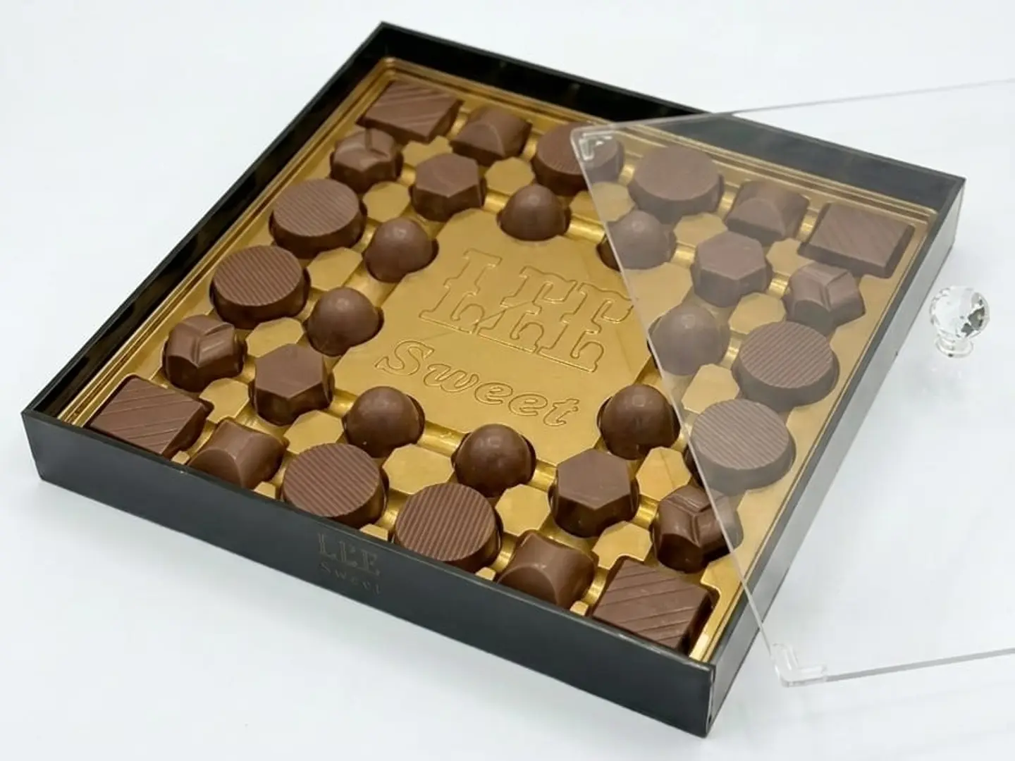 Unwrapped Belgian Chocolate Acrylic