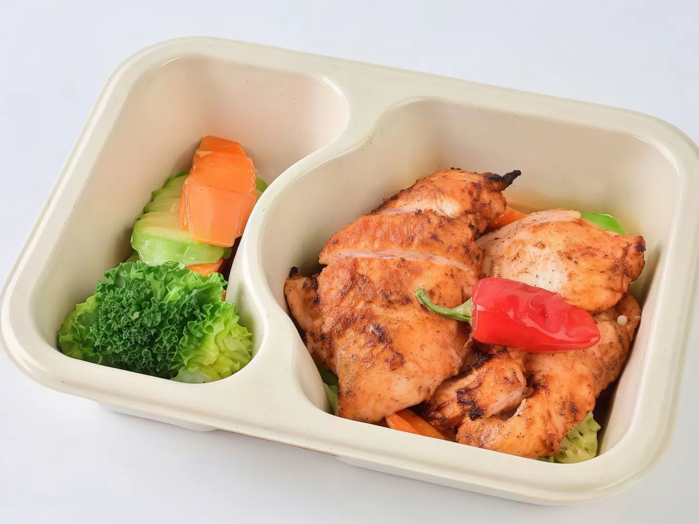 Diet Meal   Chicken Breast With Sauteed Vegetables   3752