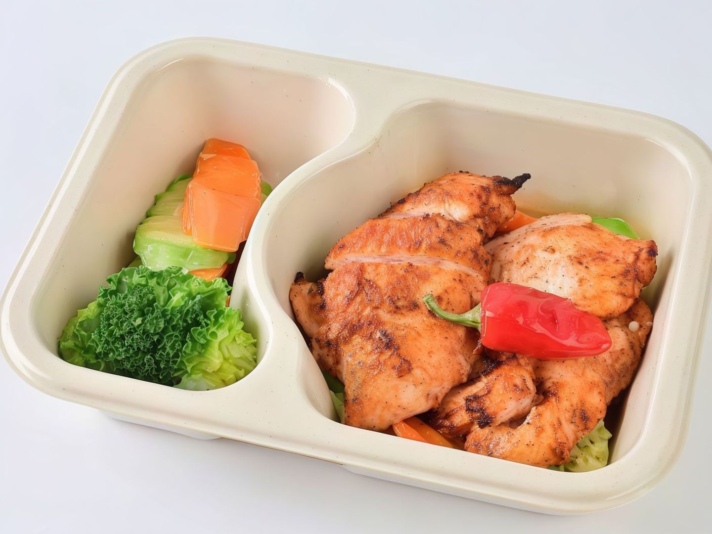 Diet Meal   Chicken Breast With Sauteed Vegetables   3752