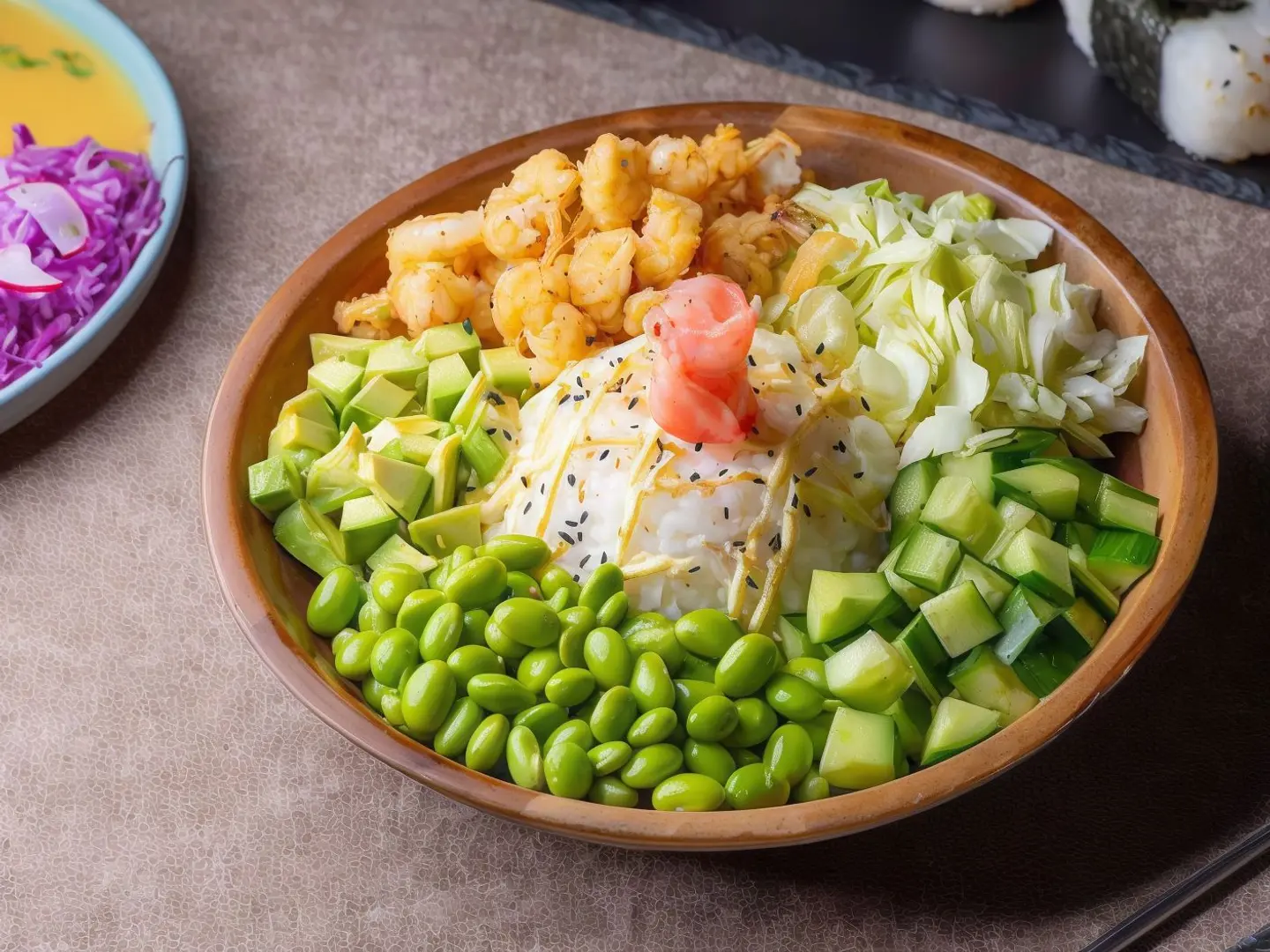 Shrimp Poke Bowl