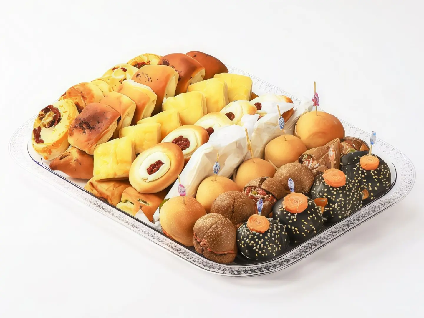 Mixed Pastries Platter 1.5 Kg (Regular And Vip)839