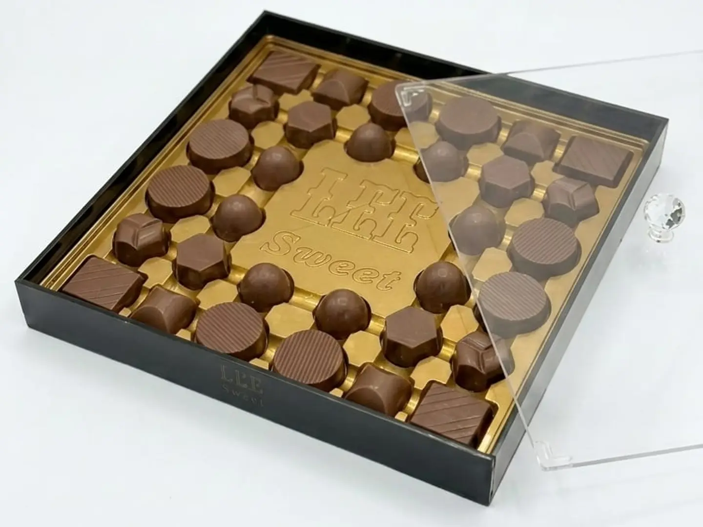 اكريليك شوكلاتة مكشوفة بلجيكية