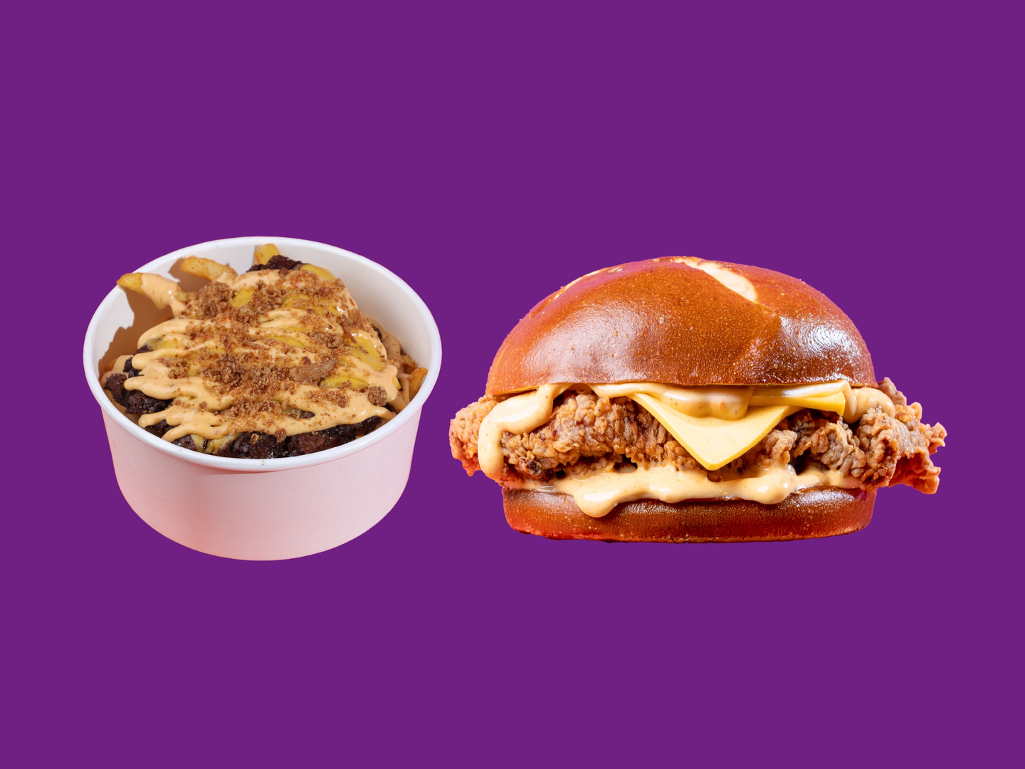 كلاسيك كرسبي برجر وبيف فرايز