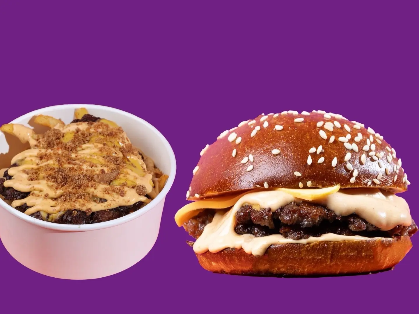 كلاسيك برجر وبيف فرايز