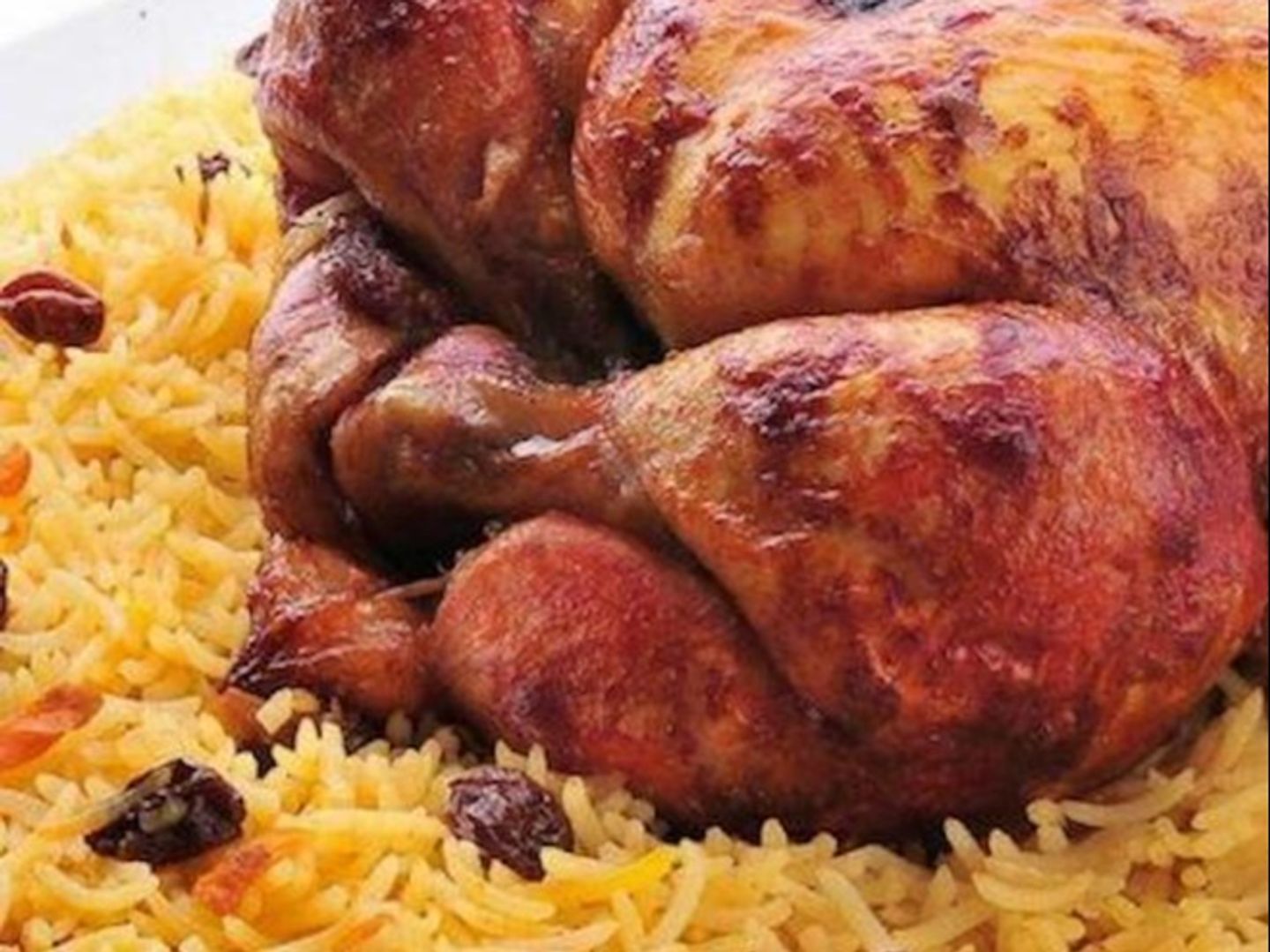 Half Chicken Grill With Rice