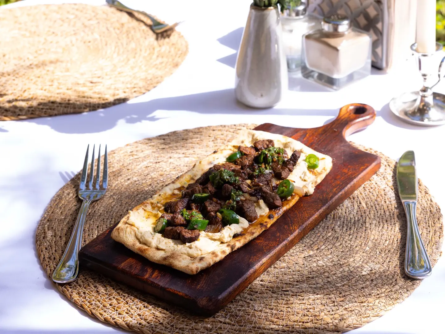 فلاتبريد لحم التندرلوين مع الفلفل