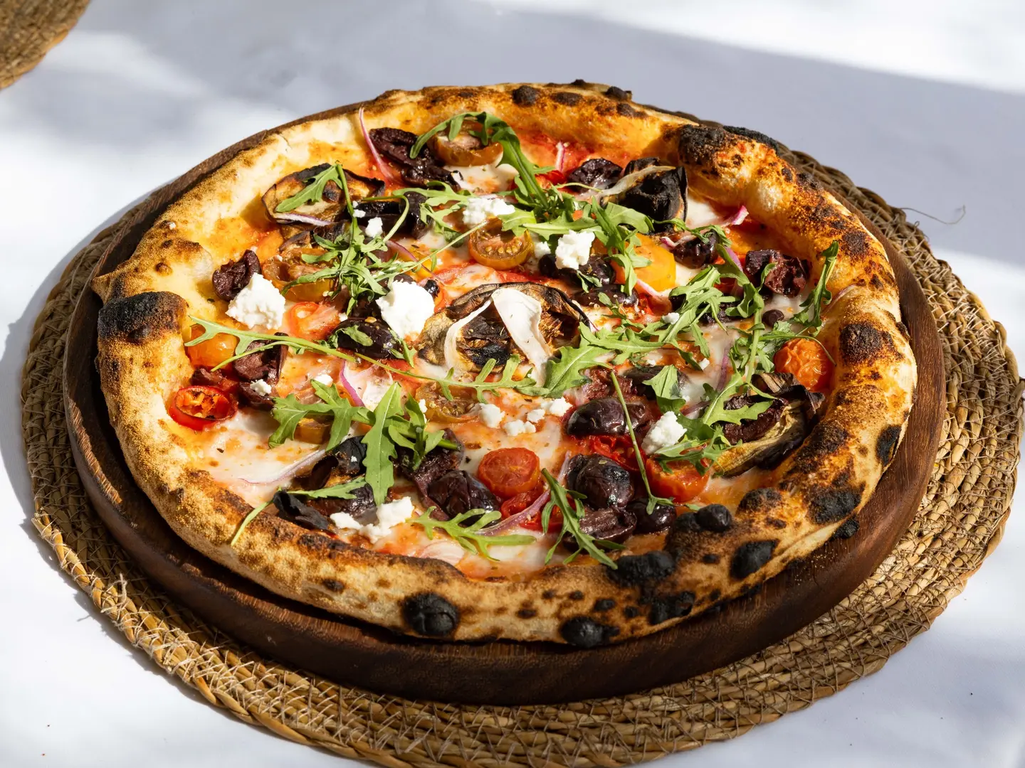 البيتزا النباتية