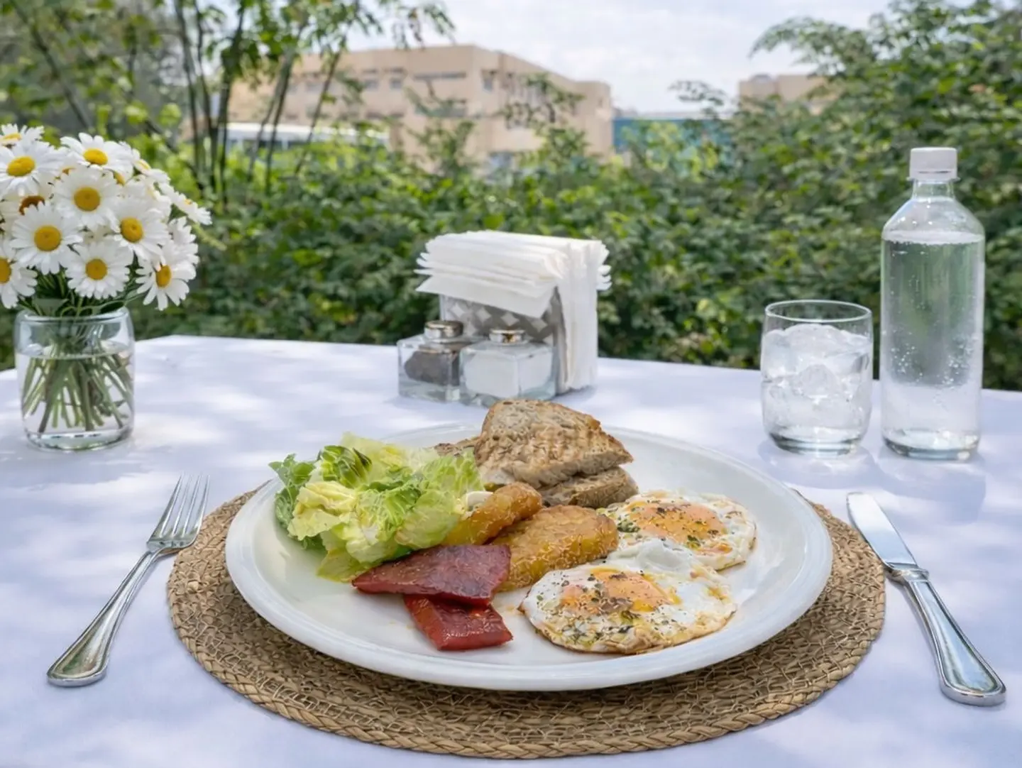 American Egg Platter