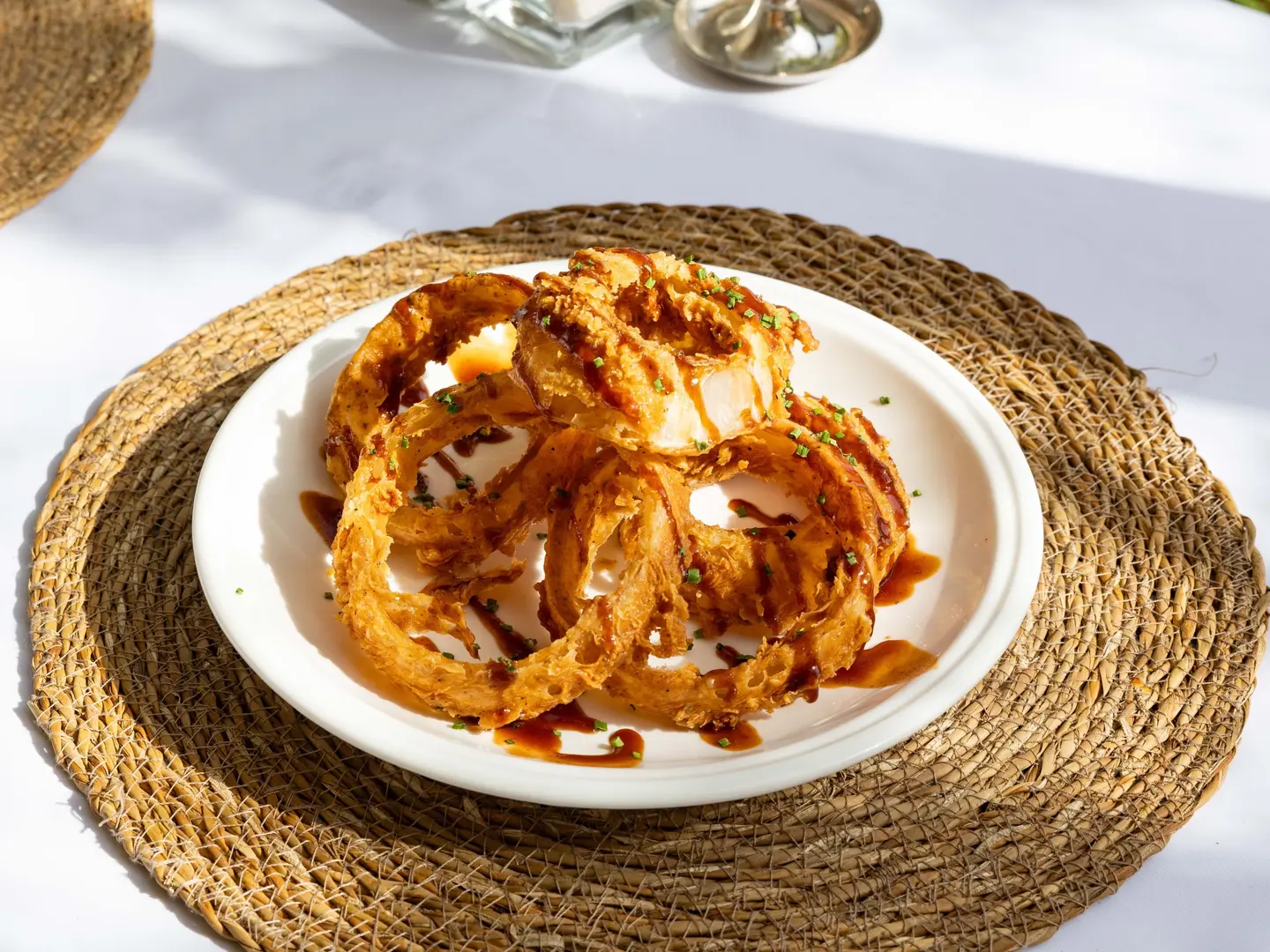 لحظات البصل المقرمشه