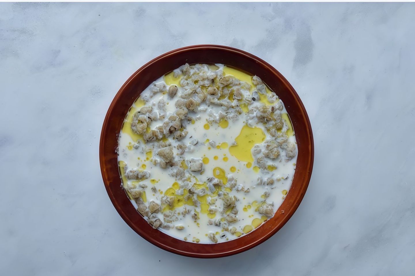 فتة دخن بالحليب 1/2