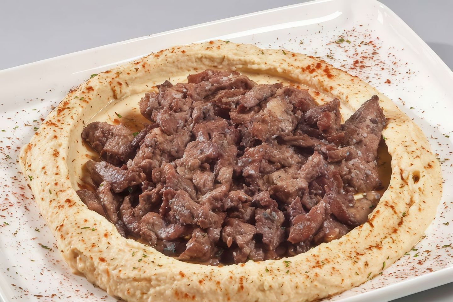 لحم حمص بالفرن