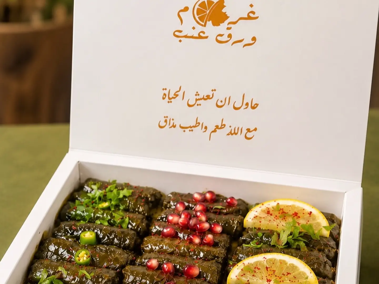 Large Box 60 Pices - Grape Leaves