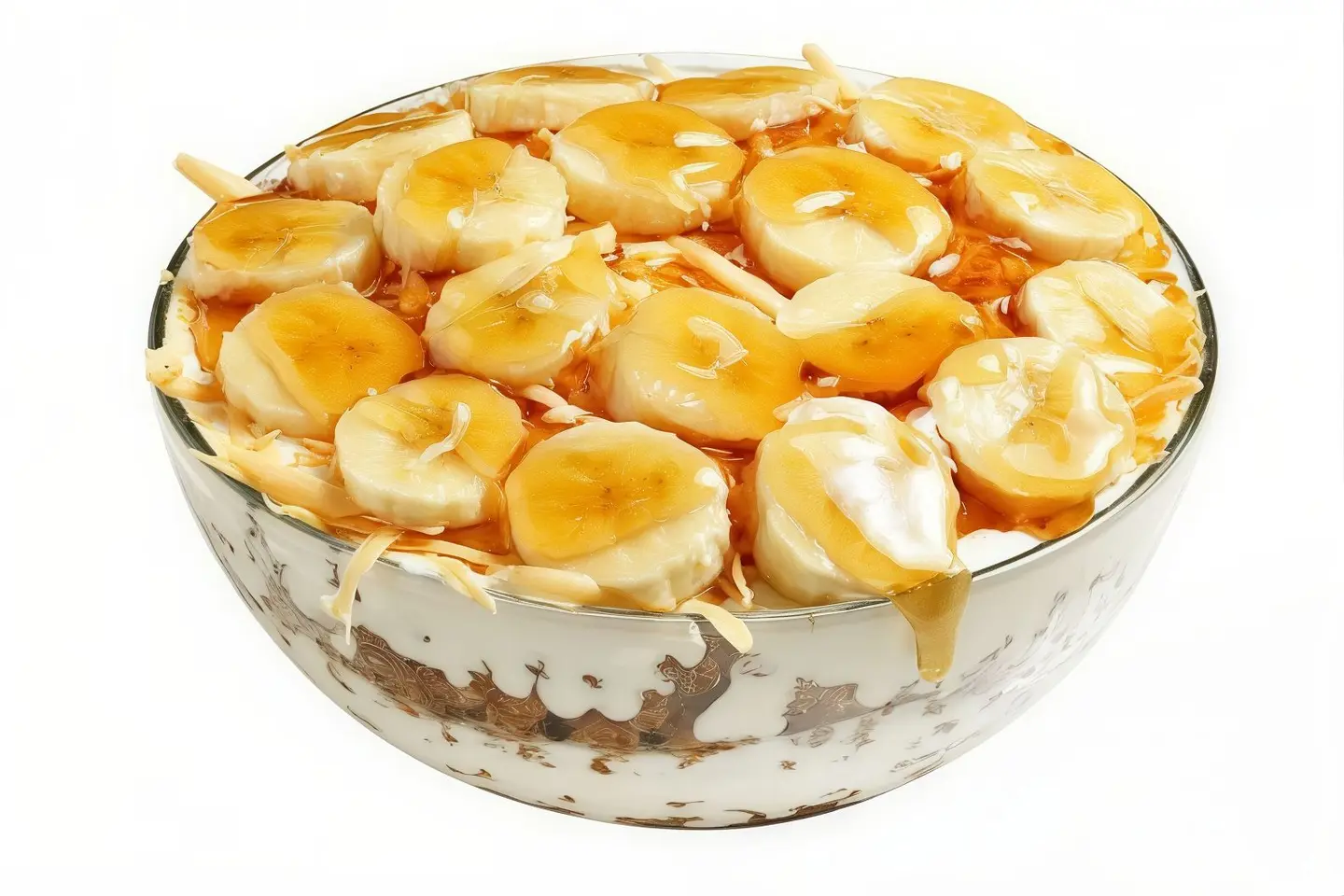 عريكة بالموز دخن 1/2