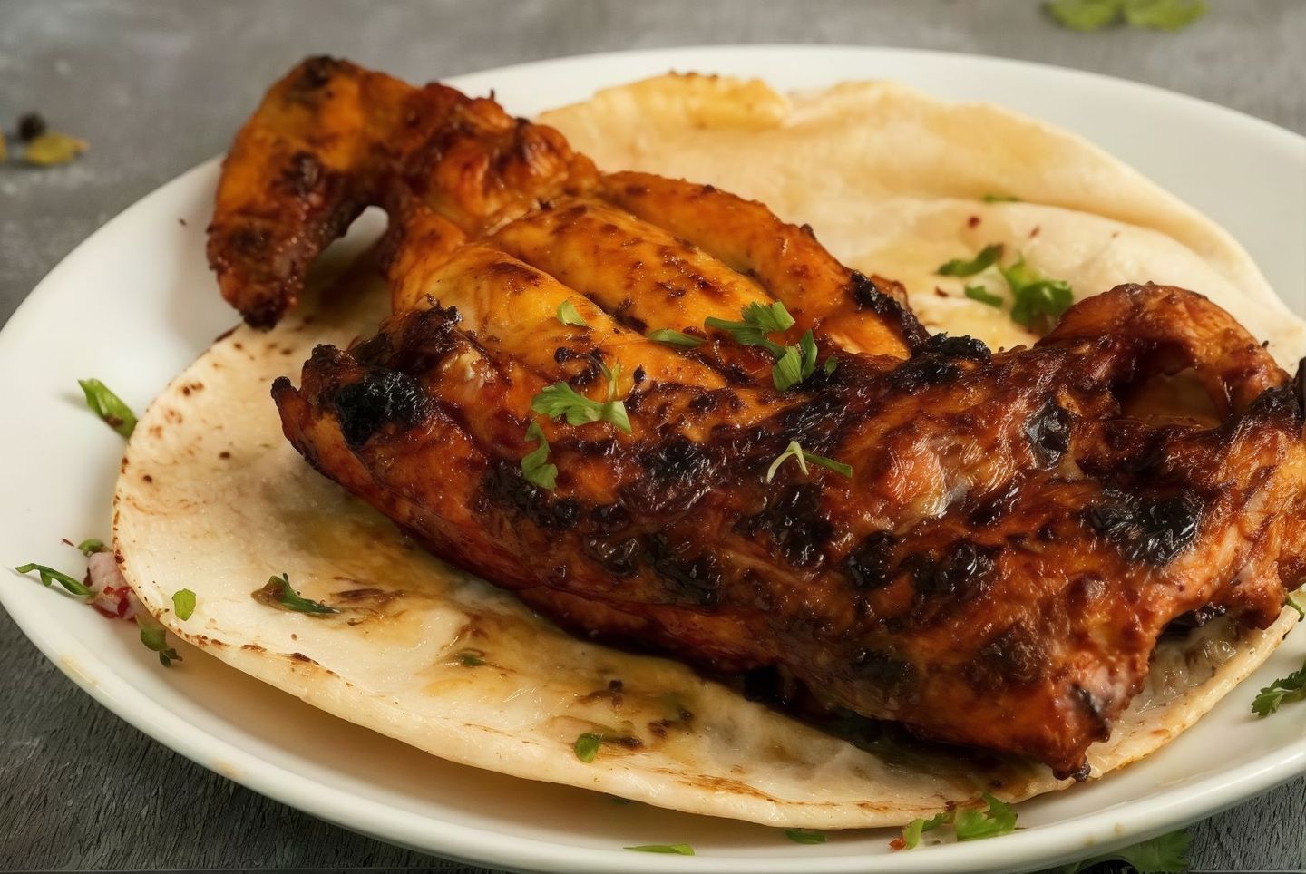 Charcoal Chicken Without Rice - Whole Chicken