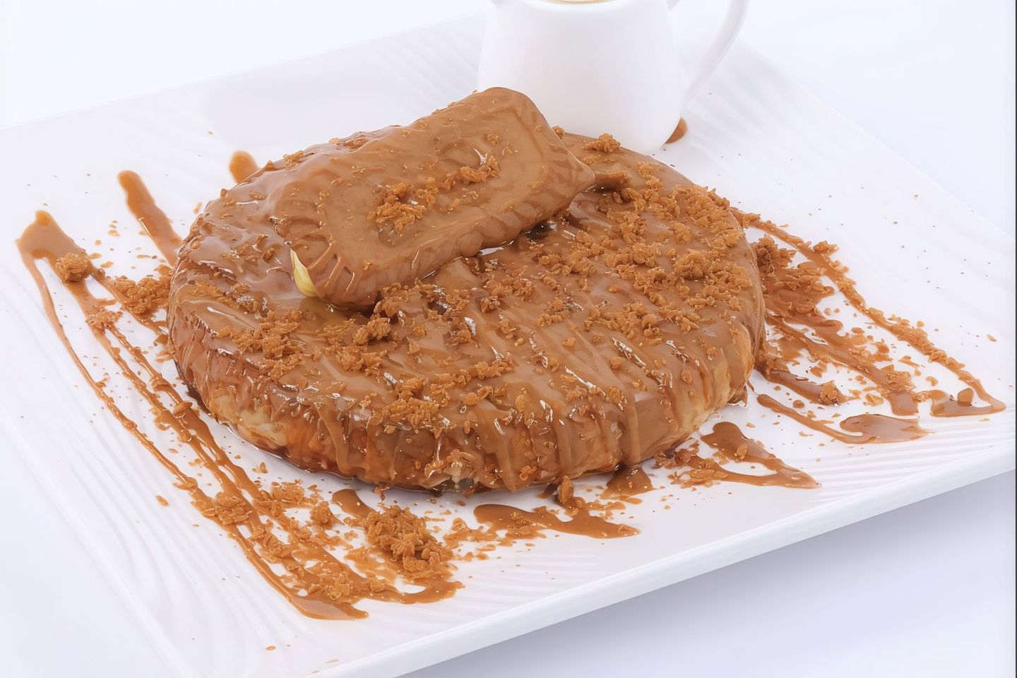 كنافة باللوتس - وسط