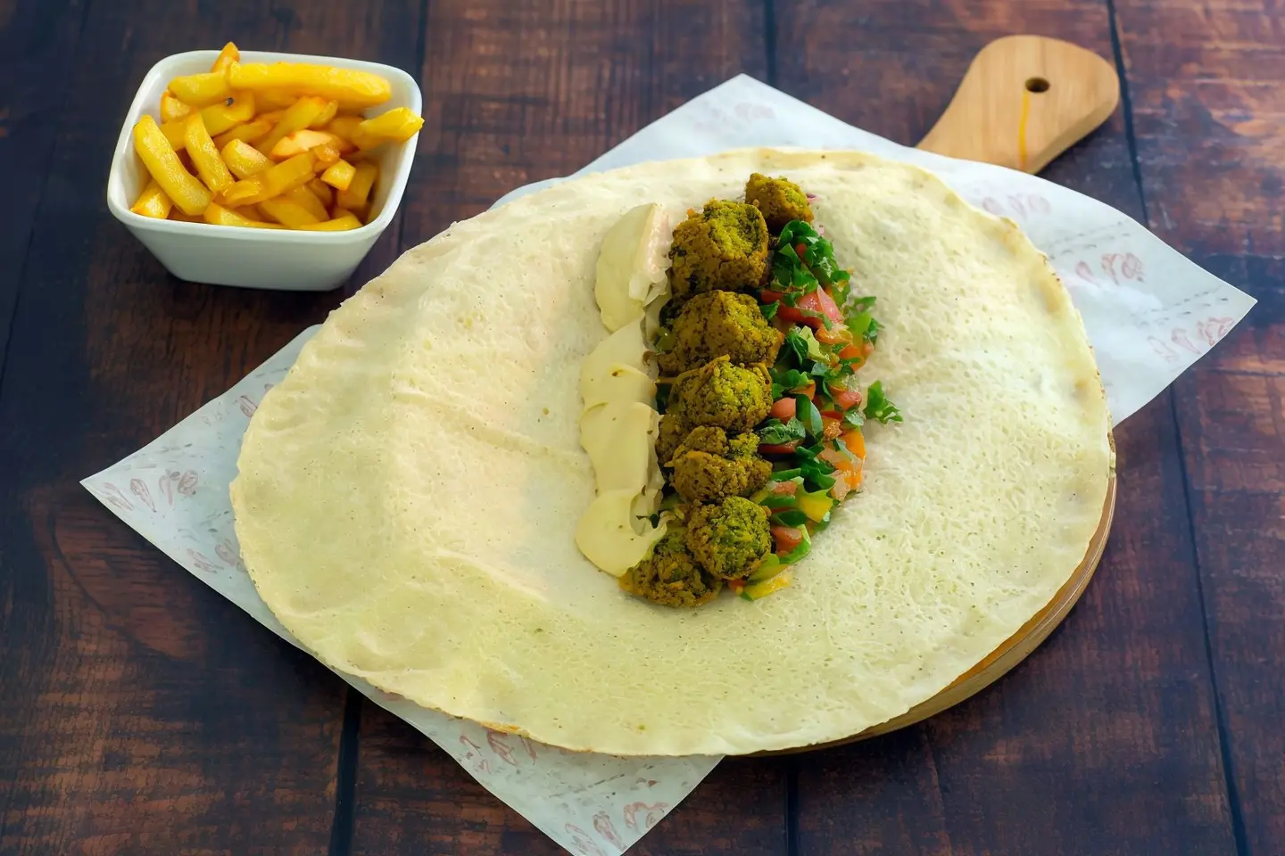 Mixed Falafel Sandwich