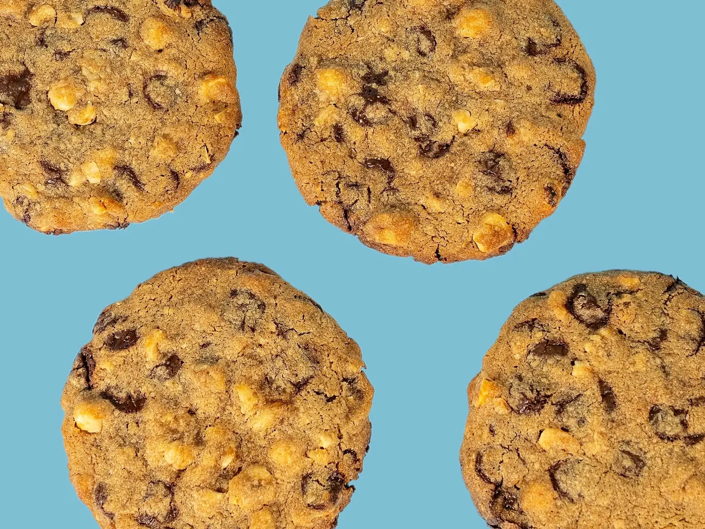 مكسرات مسطحة - نكهة الأسبوع 4 قطع