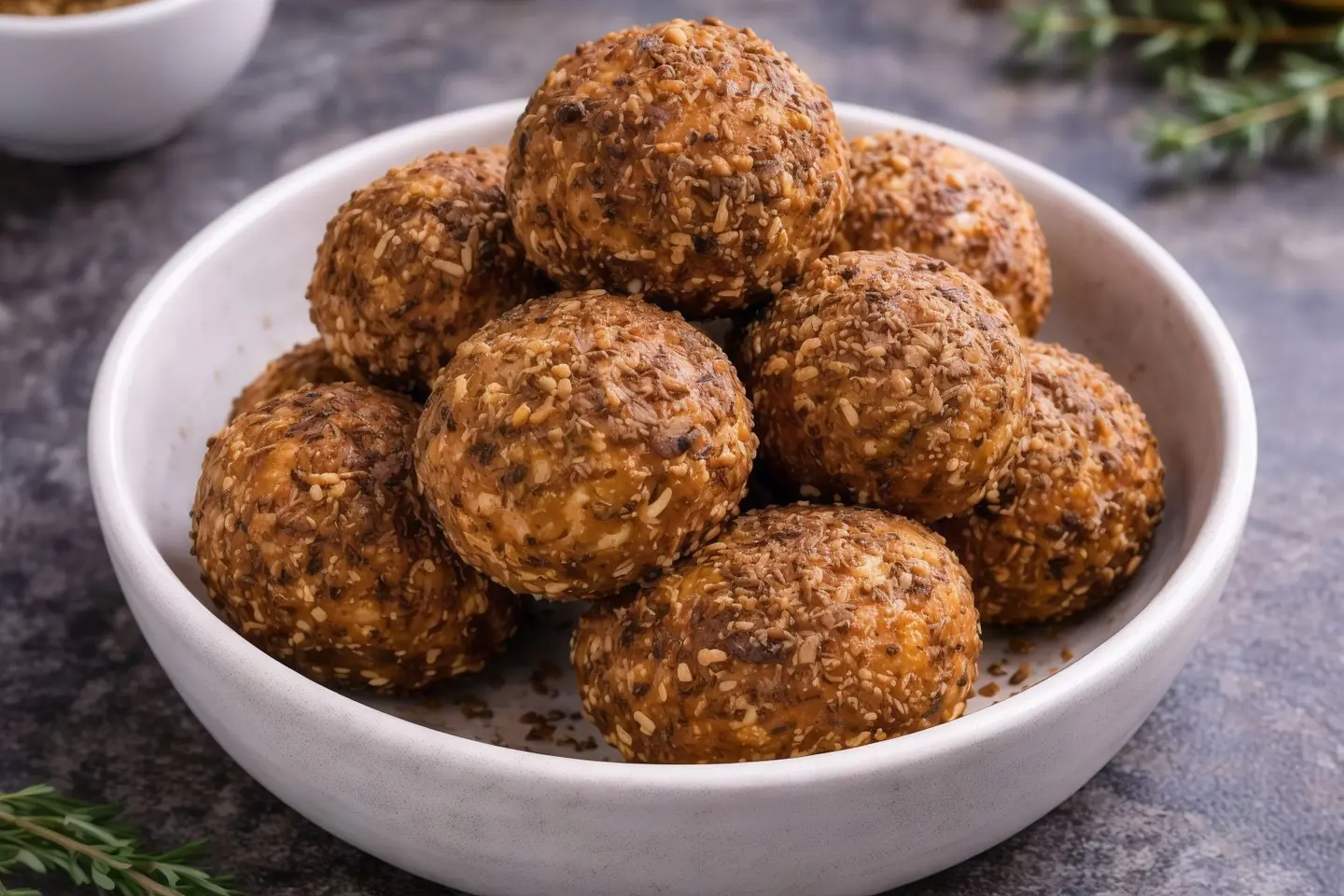 كرات الزعتر بالجبن