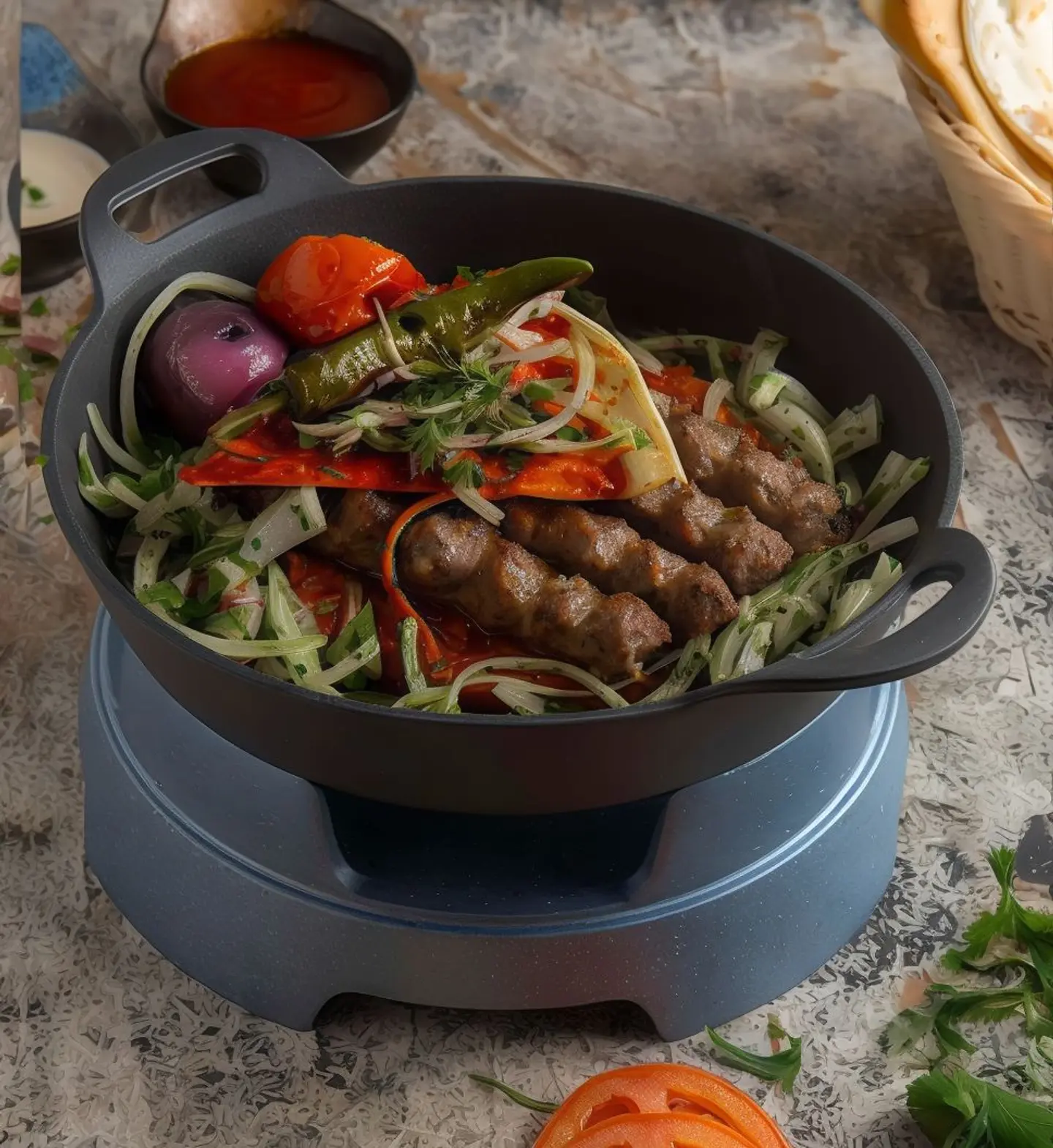 Mudalal Kebab With Special Sauce