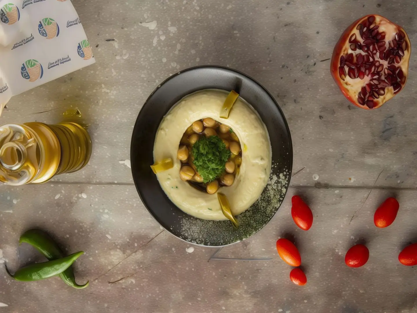 Hummus With Dukkah