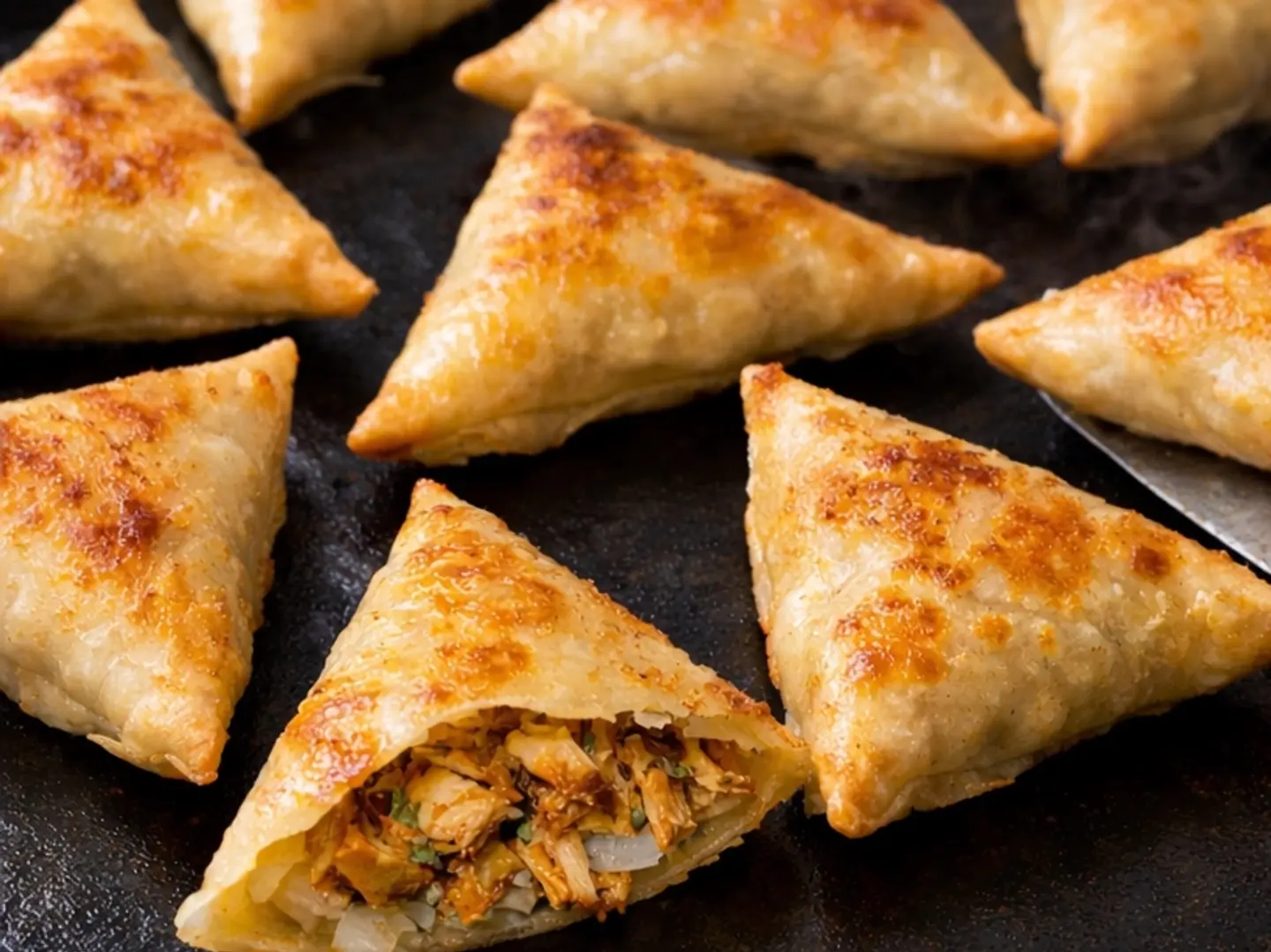 سمبوسة دجاج فاهيتا