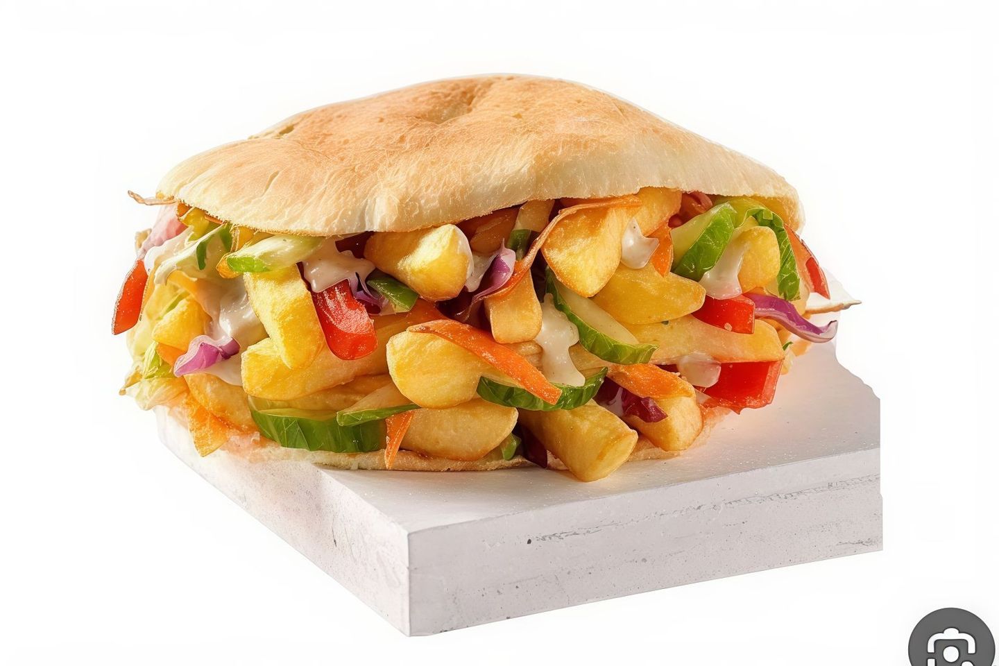 French Fries Sandwich
