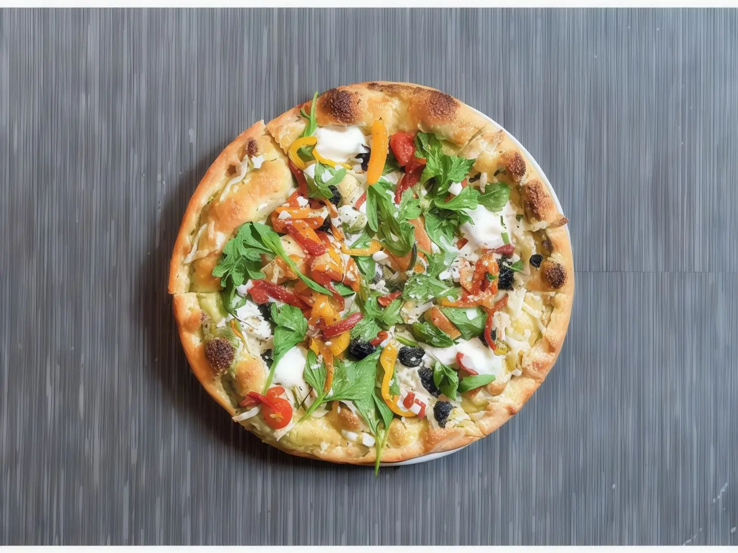 Cheese With Vegetables Pie