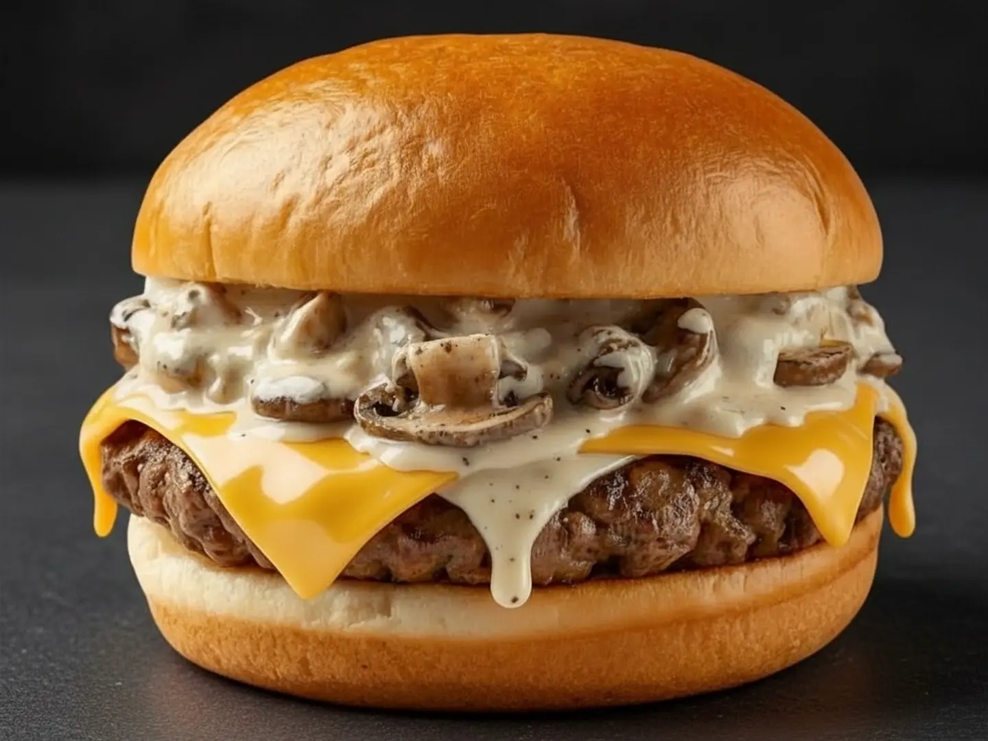 Wagyu Mushroom Sandwich