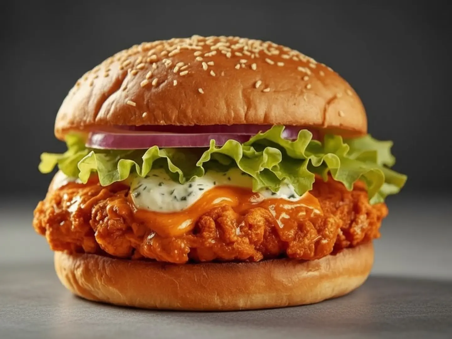 Buffalo Chicken  Burger