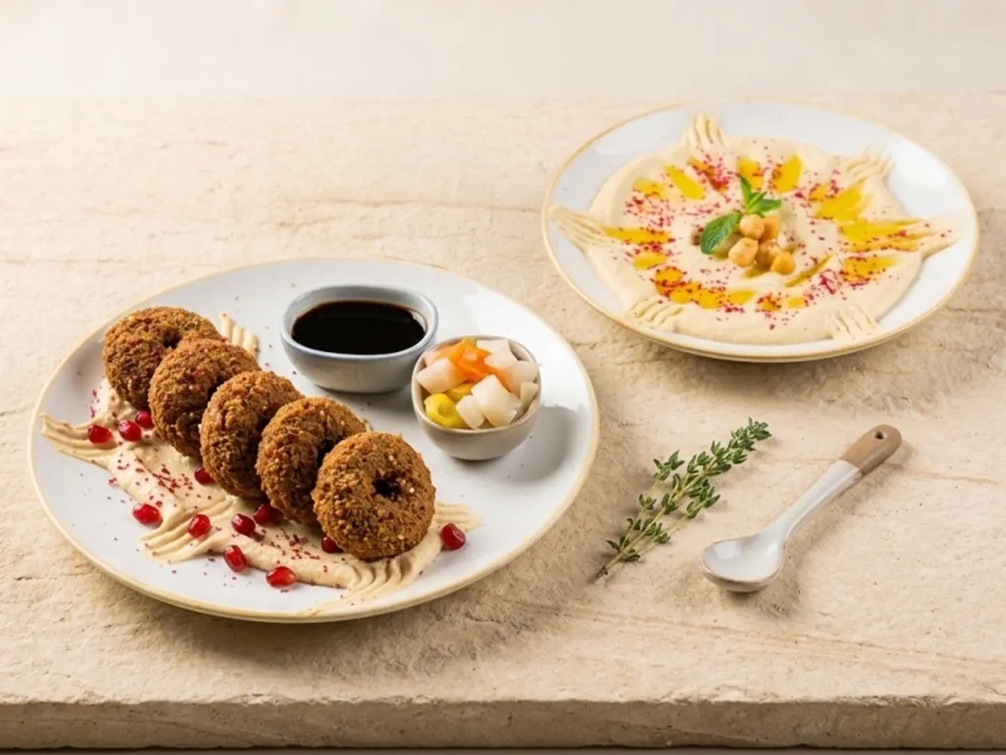 Falafel & Hummus Plate