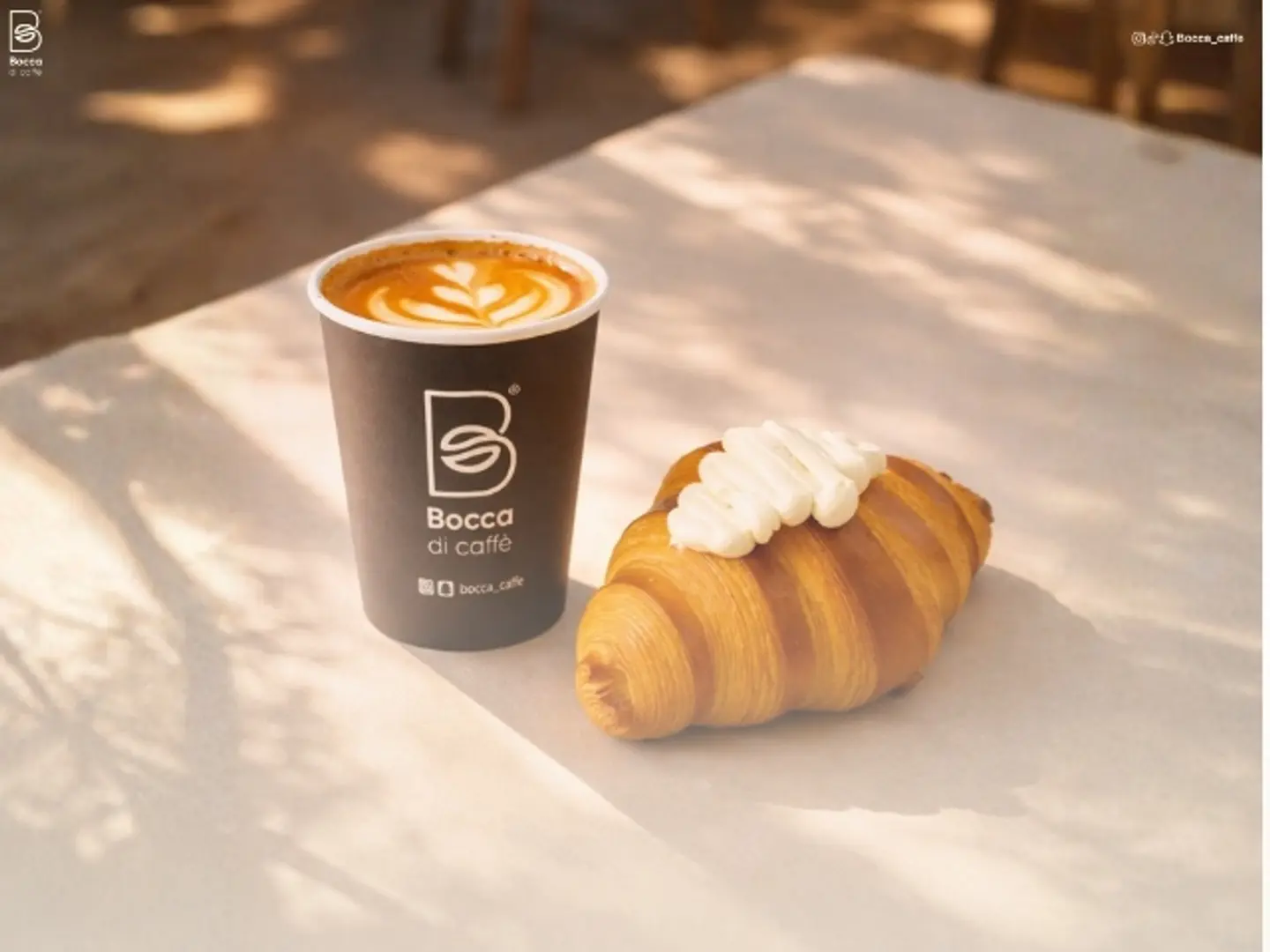 Philadelphia Croissant With Flat White