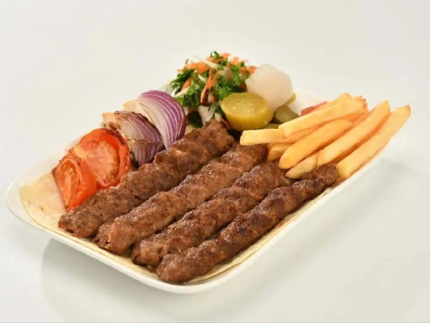 صحن كباب شامي