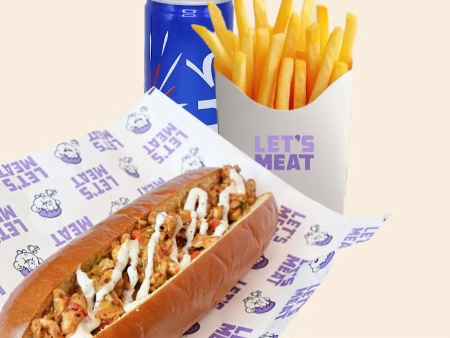 وجبة فيلي دجاج اسبايسي