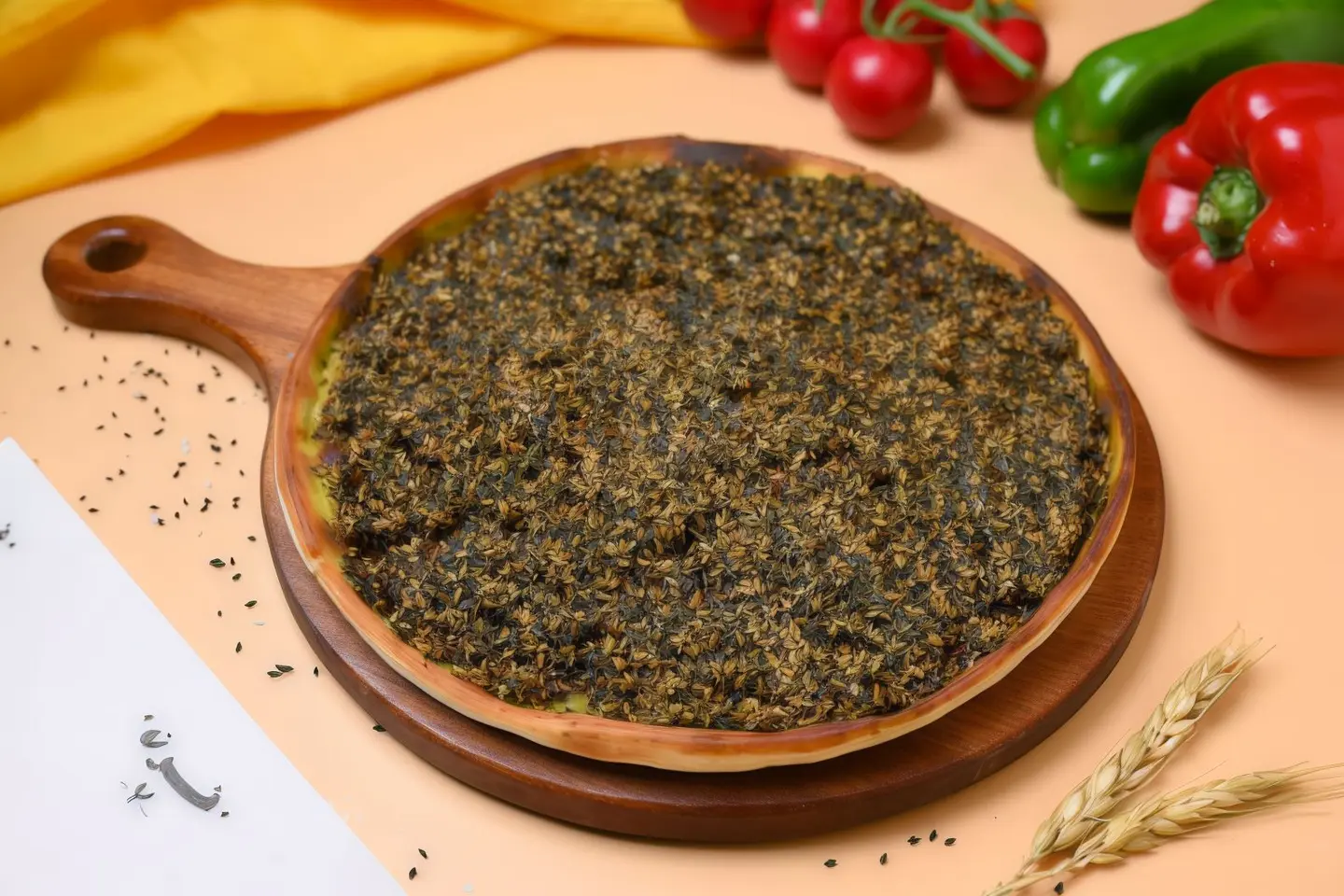 منقوشه زعتر سادة