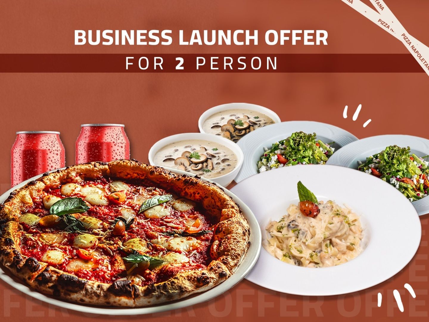Two Persons Business Launch Offer