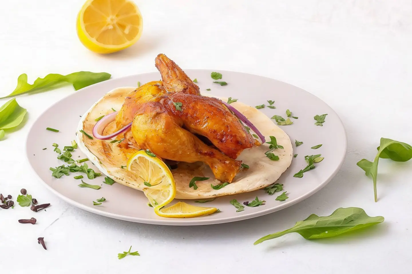 Half Chicken Without Rice