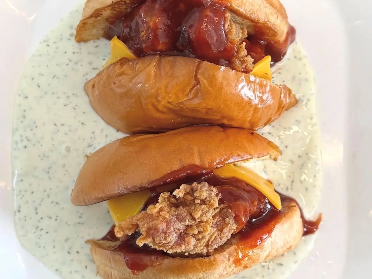 Chicken Twist Burger