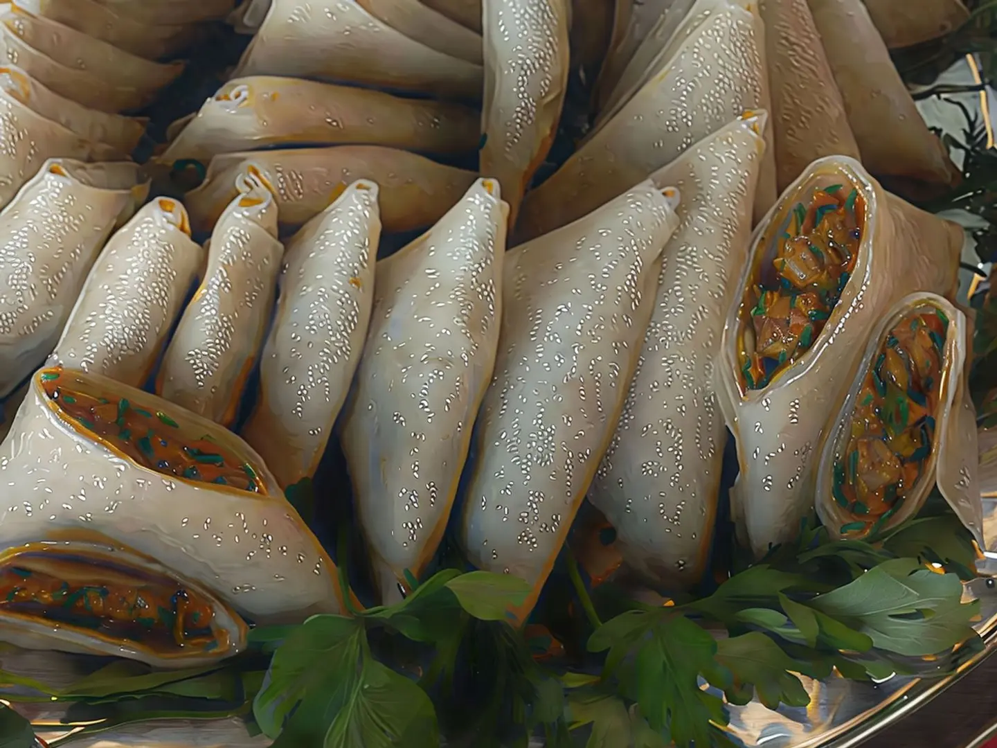 Frozen Minced Meat Sambousek