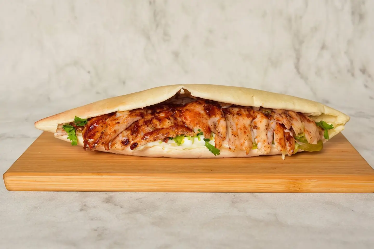 شورما ليقر دجاج